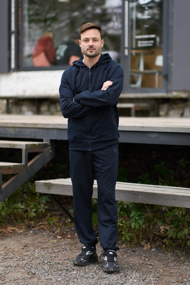 Men's tracksuit BRONXX blue
